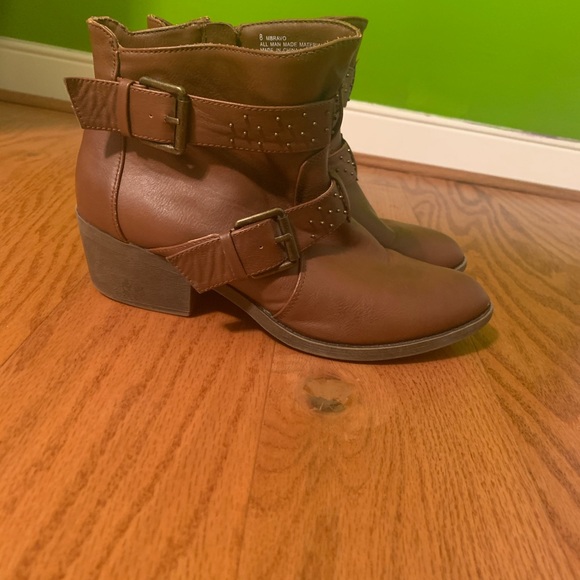 Brown Booties - Picture 2 of 3